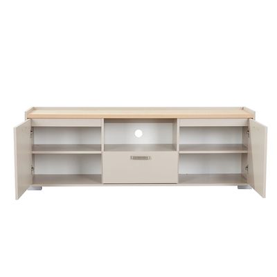 Cardano TV Unit with storage up to 70 inches-Natural / Champagne