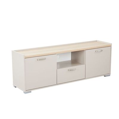 Cardano TV Unit with storage up to 70 inches-Natural / Champagne