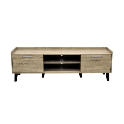 Supreme Tv Unit W/2Door Upto 65 Inches-French Sonoma Oak