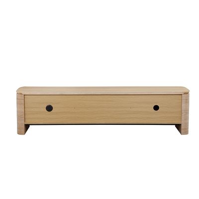 Kanso 2Door & 2Drawer Tv Unit Upto 80 Inch - Natural Oak