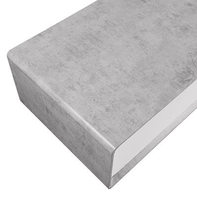 Cansten Tv Unit With  2Drawers And Open Shelves Up To 70 Inch - Grey/White