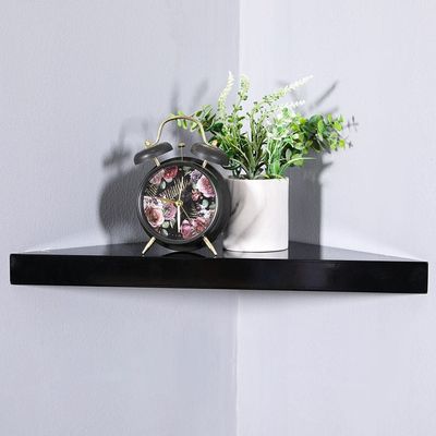 Triangle Corner Wall Shelf - 35x35x38 cm