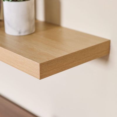 Manhattan PVC Floating Wall Shelf - 60x23x3.8 cm