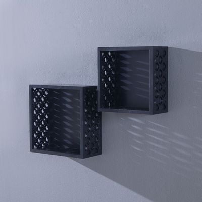 Abigail Cube Wall Shelf - Set of 2