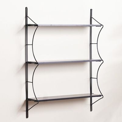 New Bridge 3-Tier Wall Shelf - 64x15x83 cm