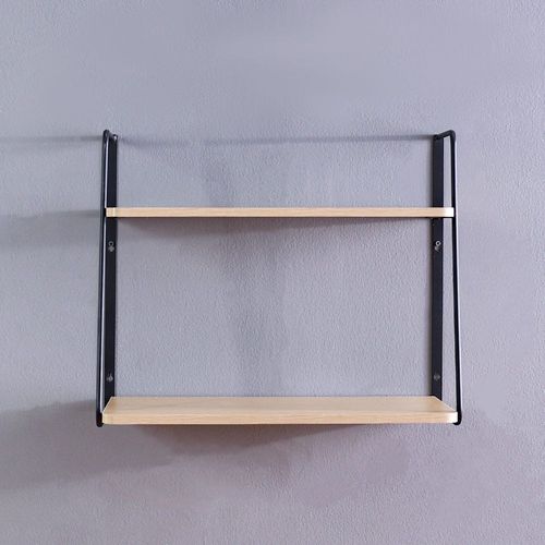 New Ladder 2-Tier Wall Shelf - 52x22x41 cm