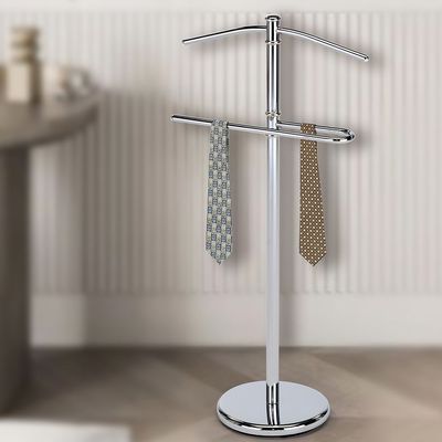 Odine Coat Hanger - Chrome - With 2-Year Warranty