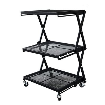 Samba 3-Tier Foldable Rack - Black - With 2-Year Warranty