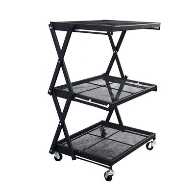 Samba 3-Tier Foldable Rack - Black - With 2-Year Warranty