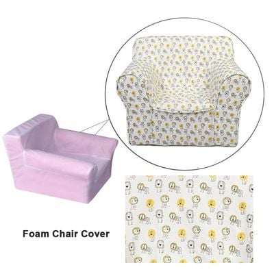 Lion Foam Chair Cover Mix and Match - White