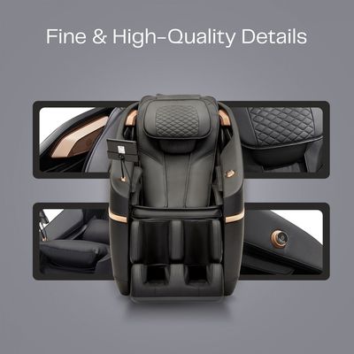 Ekanite Massage Chair and Sofa (2 in 1) Black