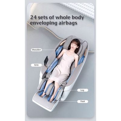 A36 Max Massage Chair - Grey/White
