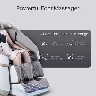 A36 Max Massage Chair - Grey/White