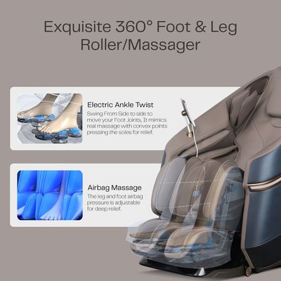 RT5652 - 22 Set Auto Massage With Voice Control - Blue/Grey