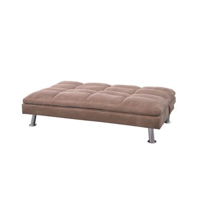 Carissa 3 Seater Fabric Sofa Bed - Beige