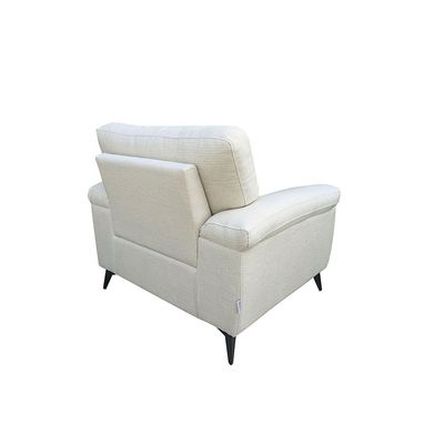 Ambrosia 1-Seater Fabric Sofa - Beige