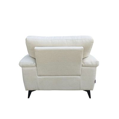 Ambrosia 1-Seater Fabric Sofa - Beige