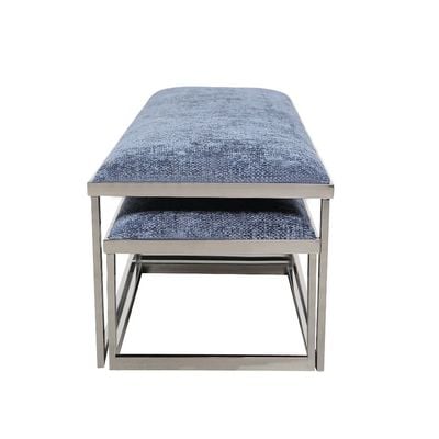 Napoleon Bench Set of 3 - Navy Blue