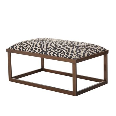 Napoleon Bench Set of 3 - Beige / Black Pattern