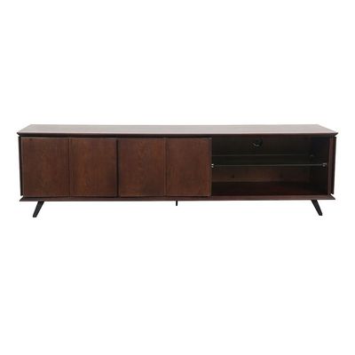 Merriton TV Unit - For TVs Up to 70 Inches - Walnut - With 2-Year Warranty