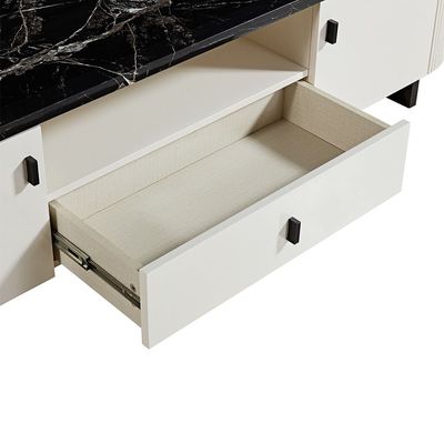 Krisalis Tv Cabinet - Beige/Black