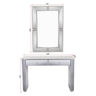 Danaya Wall Mirror - Champagne / Grey Mirror