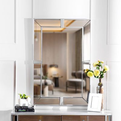 Danaya Wall Mirror - Champagne / Grey Mirror