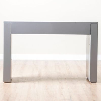 Danaya Console Table - Champagne / Grey