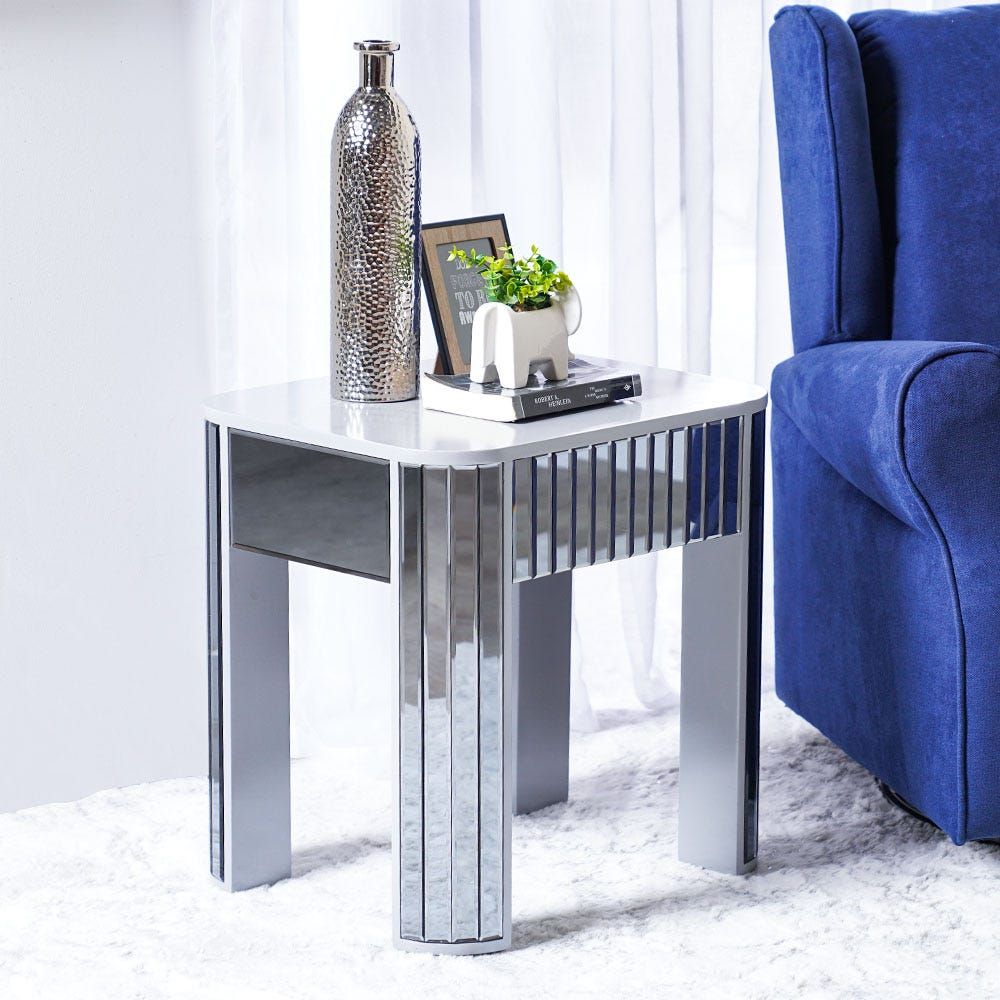 Champagne deals end table