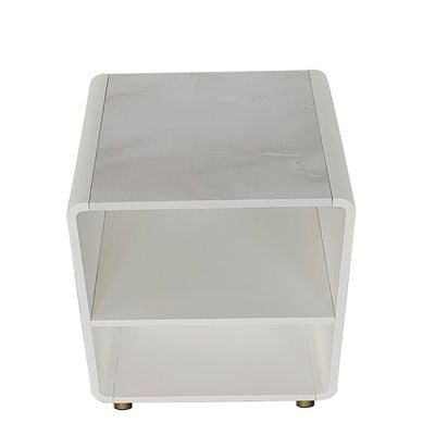 Grant End Table - Cream White