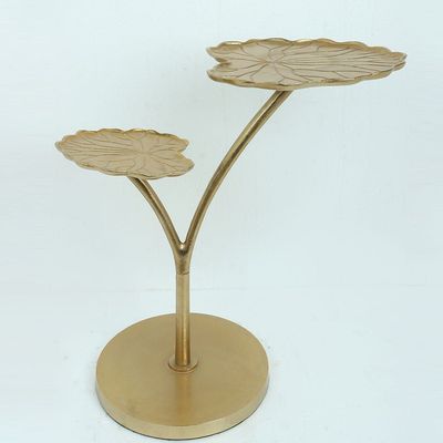 Hall End Table - Golden