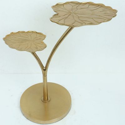 Hall End Table - Golden