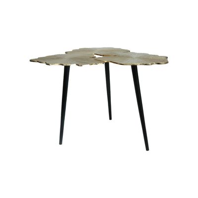 Graham End Table - Black / Natural Oak