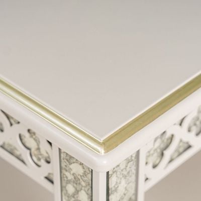 Classadora Coffee Table - Beige / Champagne Gold