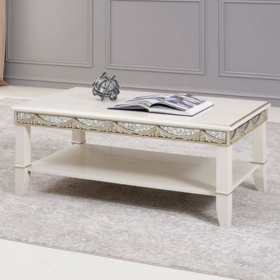 Celestial Coffee Table - Off White / Gold