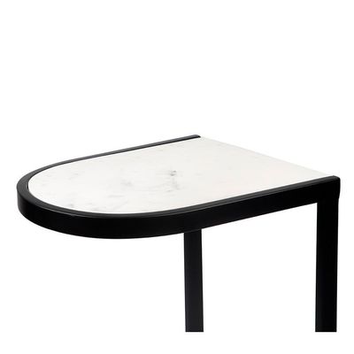 Stell End Table - Black