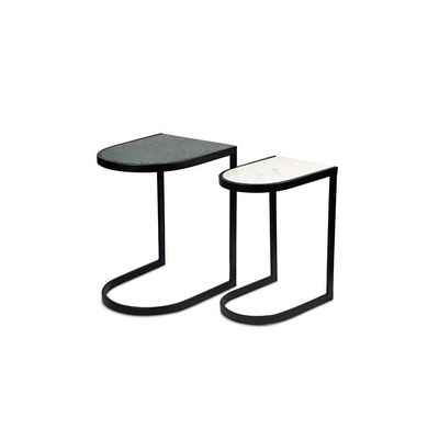 Stell End Table - Black