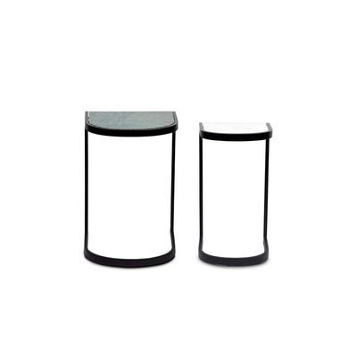 Stell End Table - Black