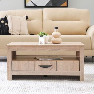 Anton 1 Drawer Coffee Table - Sonoma Oak 