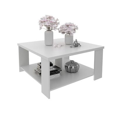 Paz Coffee Table - White – With 2-Years Warranty