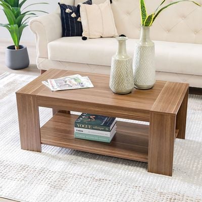 Kairo Coffee Table - Walnut – With 2-Years Warranty