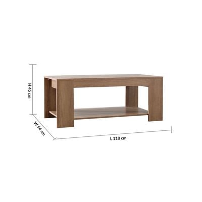 Kairo Coffee Table - Walnut – With 2-Years Warranty