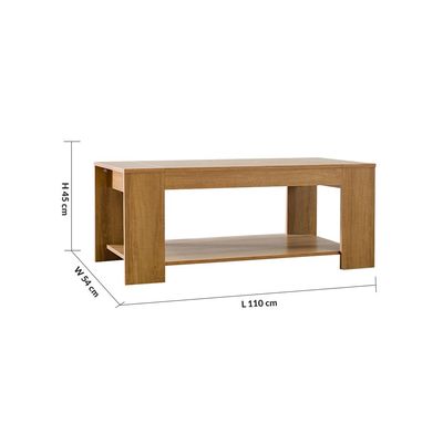 Kairo Coffee Table – Almond – With 2-Years Warranty