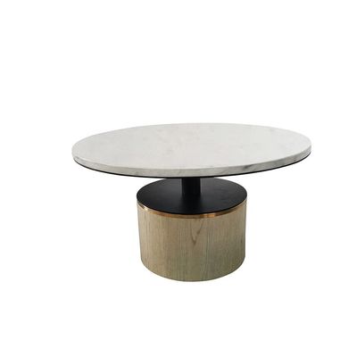 Jandie End Table Table - Champagne/Black