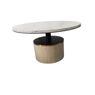 Jandie End Table Table - Champagne/Black