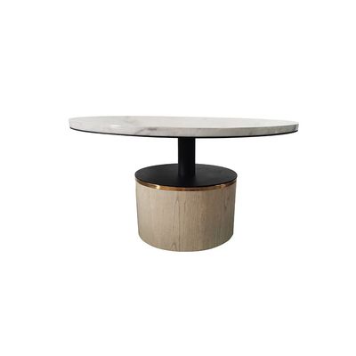 Jandie End Table Table - Champagne/Black