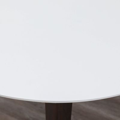 Dorin Coffee Table - White/Walnut
