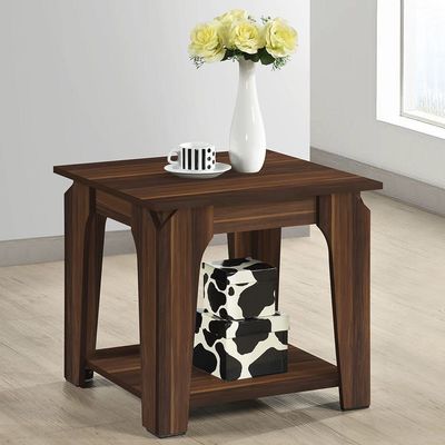Edralin End Table Set of 2 - French Walnut