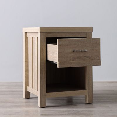 Verano End Table - White Oak