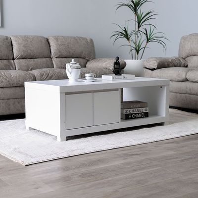 Kalmal Coffee Table - Pearl White